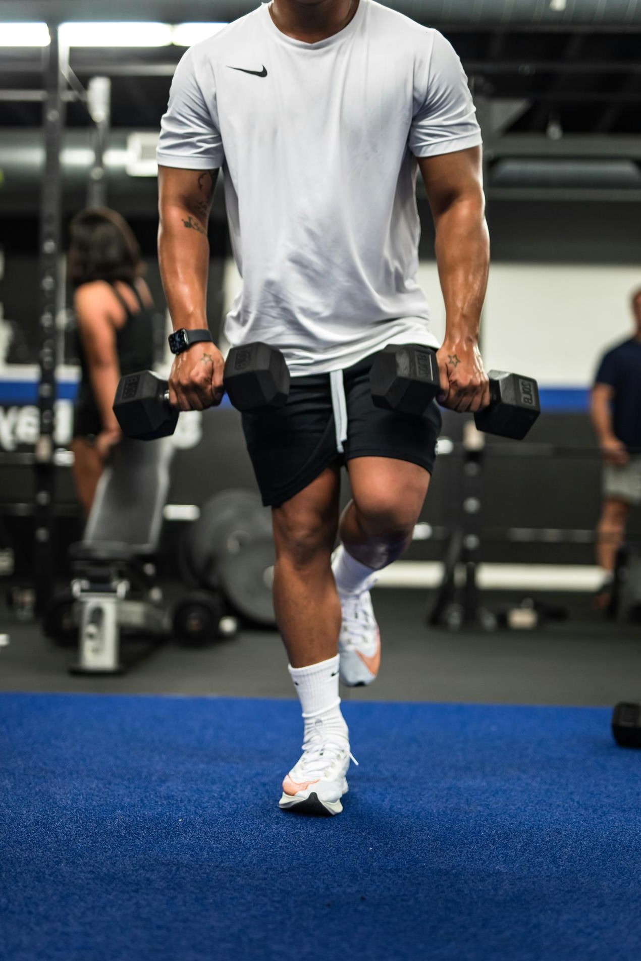 Instruktorka jógy v akci